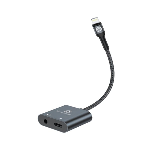 Phone Planet Lightning to 3.5mm Audio + Charger
