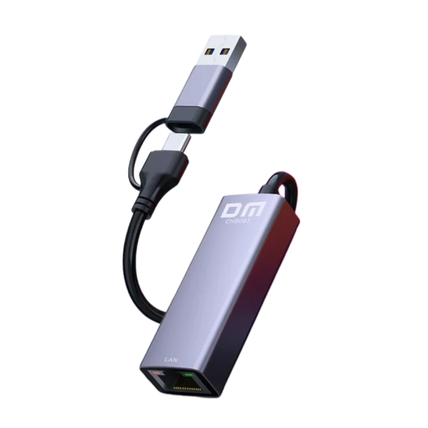 DM CHB083 USB/Type-C to Lan