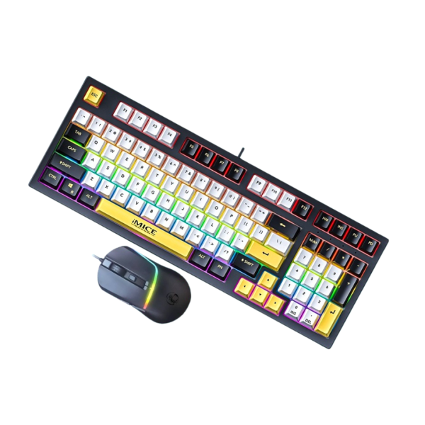 iMice MK-X20 [English/Arabic] Mechanical Mouse and Keyboard