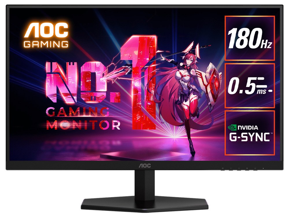 AOC AOC MONITOR Q27G40E 27 2K 180HZ IPS 0.5MS - الصورة 1