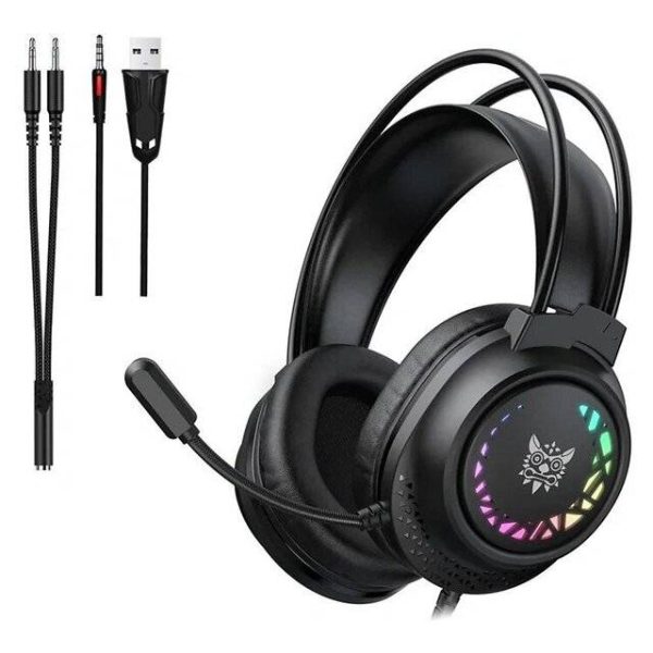 Onikuma X92 RGB Wired Headphone (Black)