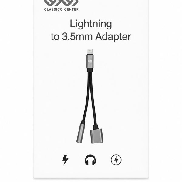 CLASSICO CENTER LIGHTNING TO 3.5MM ADAPTER